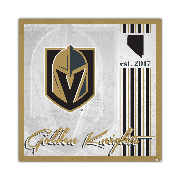 Vegas Golden Knights Sign Wood 10x10 Album Design