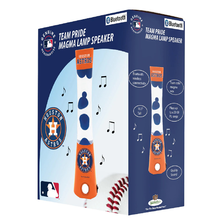 Houston Astros Magma Lamp - Bluetooth Speaker