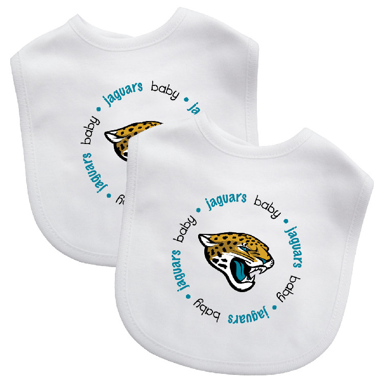 Jacksonville Jaguars Baby Bib 2 Pack