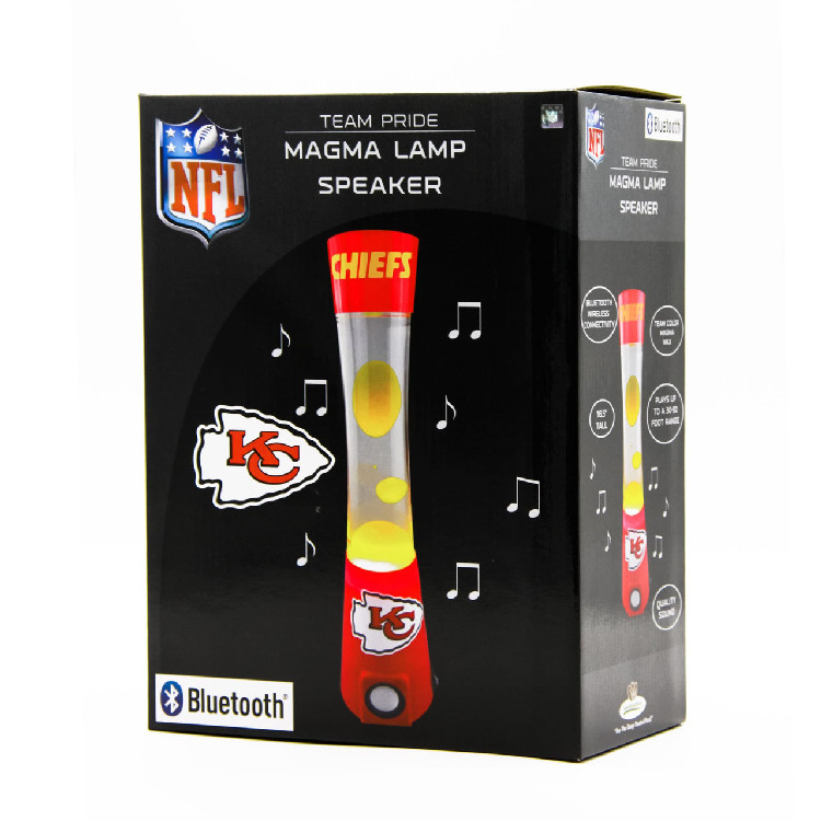 Kansas City Chiefs Magma Lamp - Bluetooth Speaker