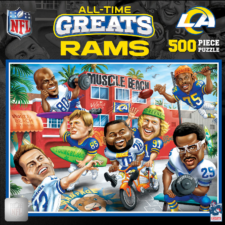 Los Angeles Rams Puzzle 500 Piece All-Time Greats