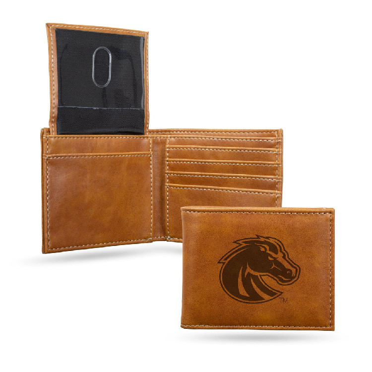 Boise State Broncos Wallet Billfold Laser Engraved