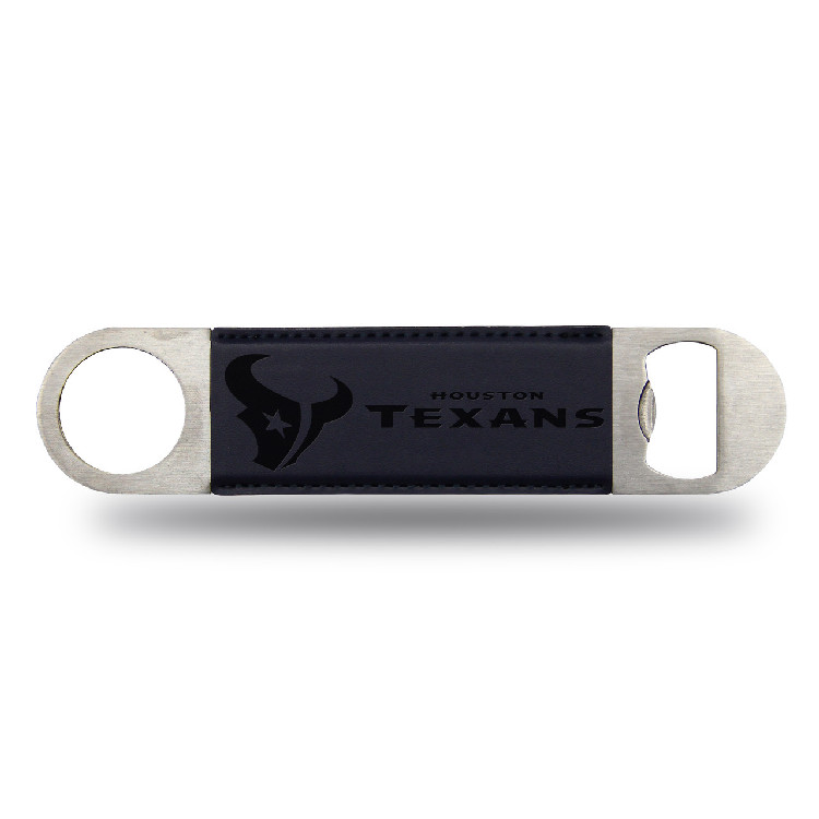 Houston Texans Bar Blade Bottle Opener Laser Engraved