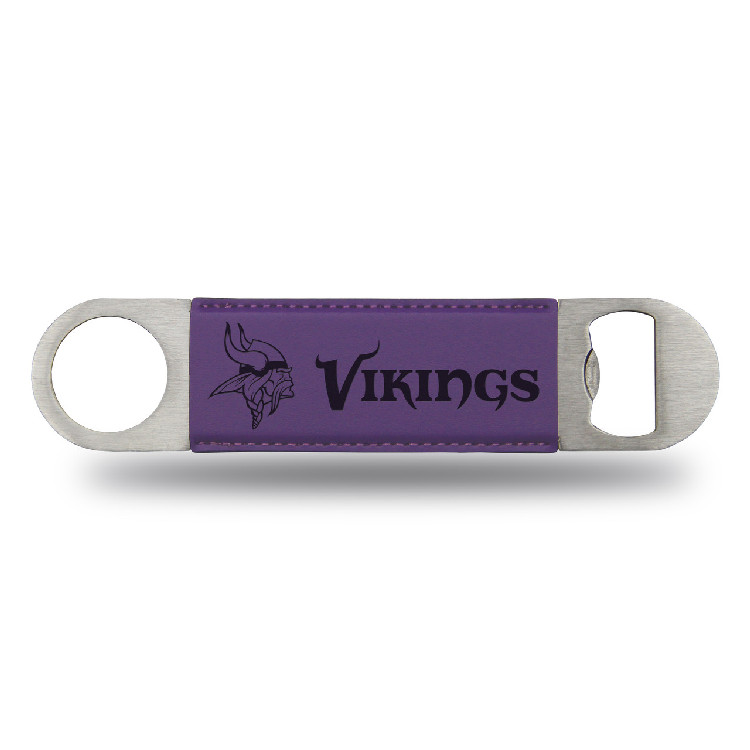 Minnesota Vikings Bar Blade Bottle Opener Laser Engraved