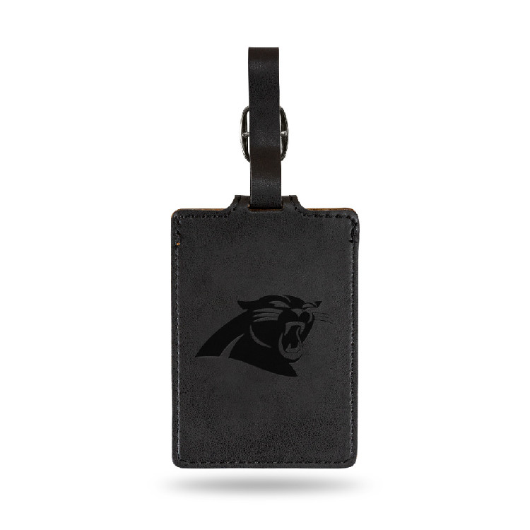 Carolina Panthers Luggage Tag Laser Engraved