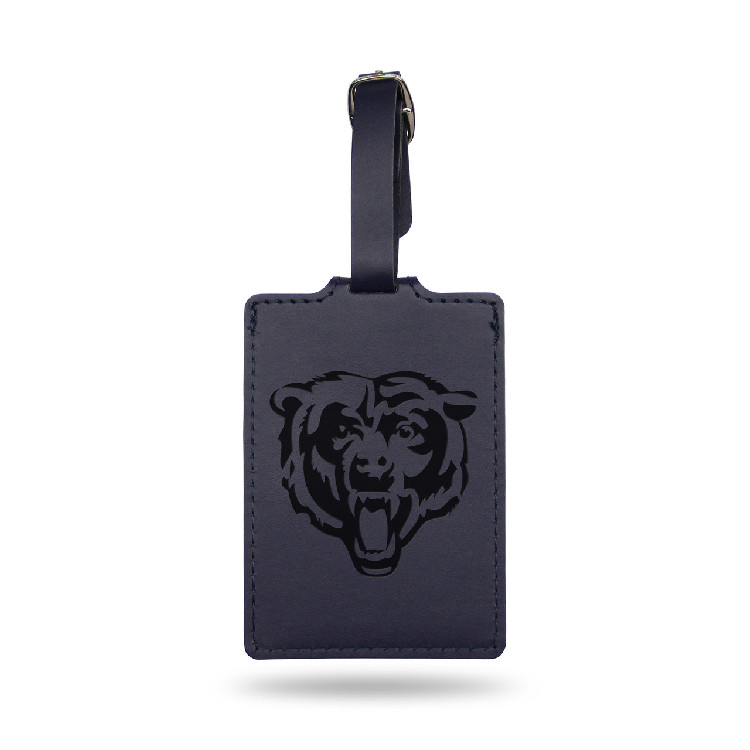 Chicago Bears Luggage Tag Laser Engraved