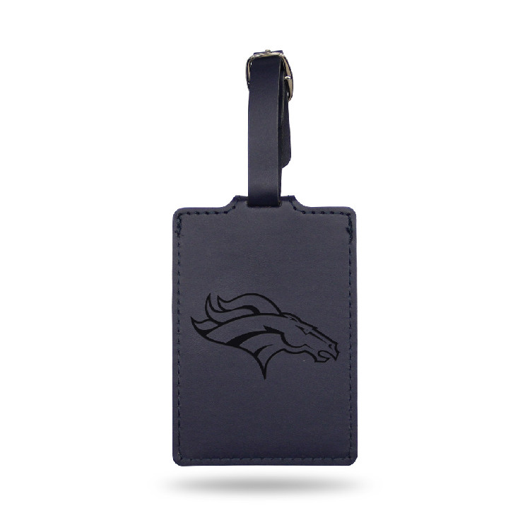 Denver Broncos Luggage Tag Laser Engraved