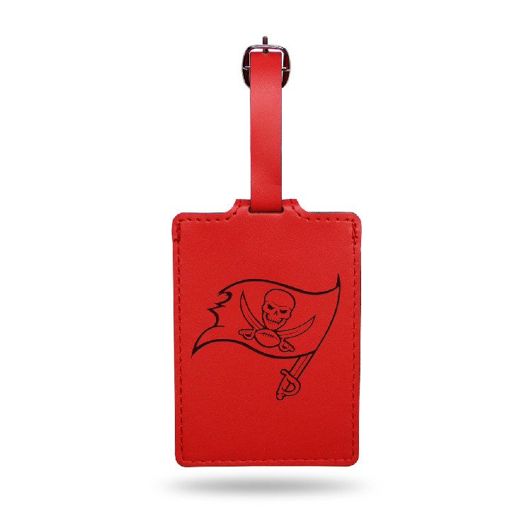 Tampa Bay Buccaneers Luggage Tag Laser Engraved