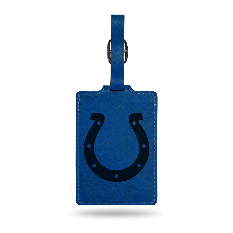 Indianapolis Colts Luggage Tag Laser Engraved