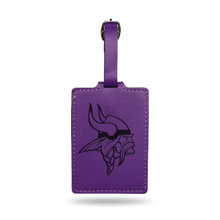 Minnesota Vikings Luggage Tag Laser Engraved