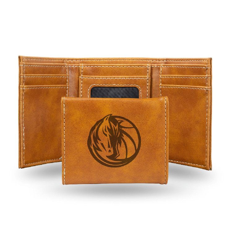 Dallas Mavericks Wallet Trifold Laser Engraved