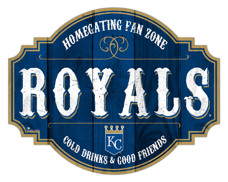 Kansas City Royals Sign Wood 12 Inch Homegating Tavern