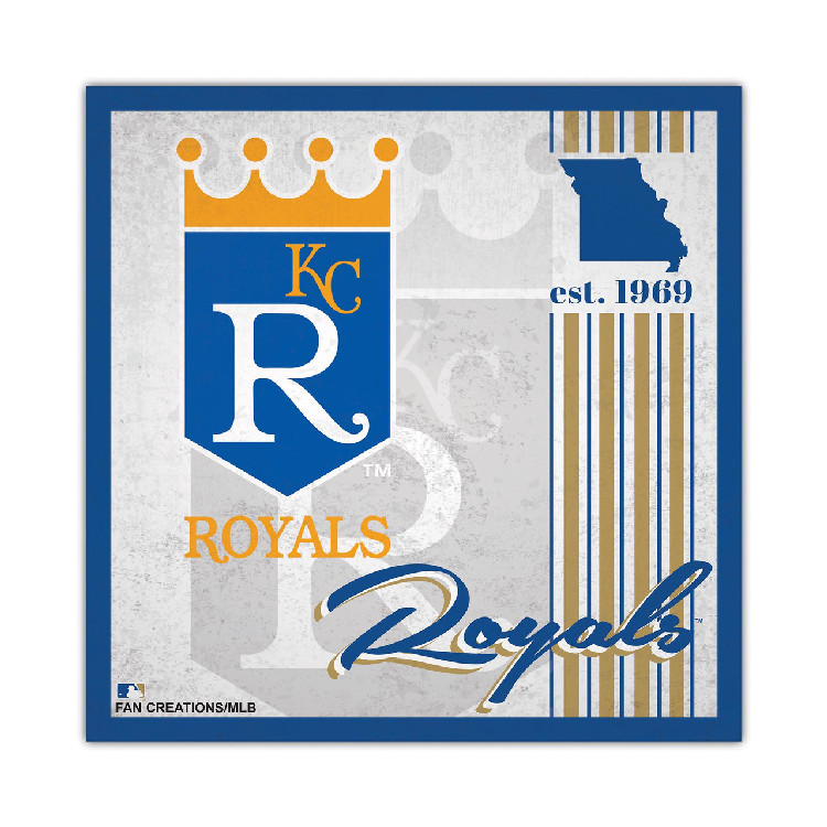 Kansas City Royals Sign Wood 10x10 Album Design