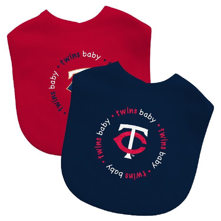 Minnesota Twins Baby Bib 2 Pack