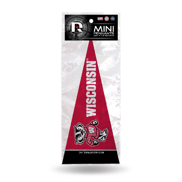 Wisconsin Badgers Pennant Set Mini 8 Piece