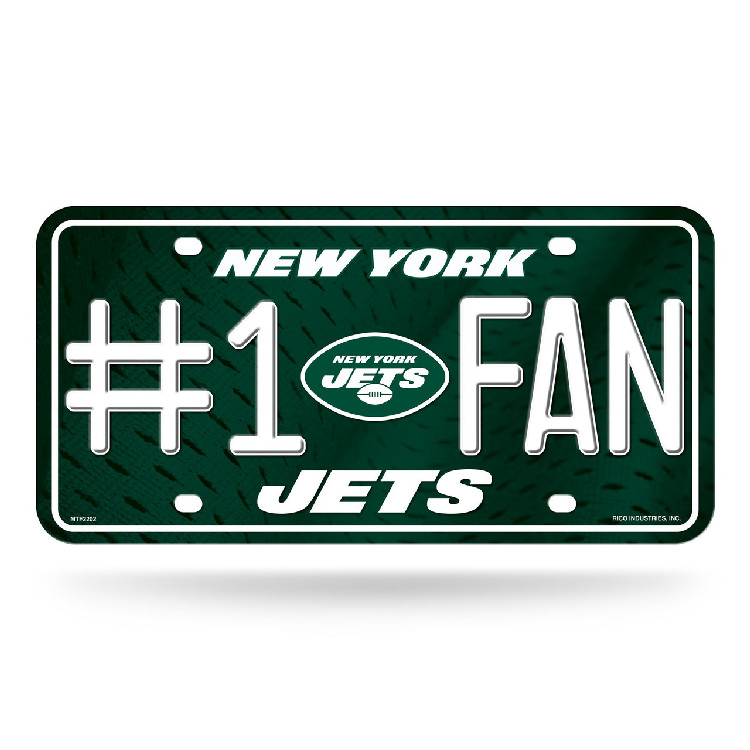 New York Jets License Plate #1 Fan