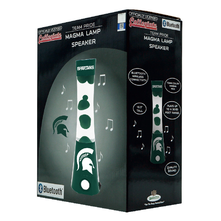 Michigan State Spartans Magma Lamp - Bluetooth Speaker