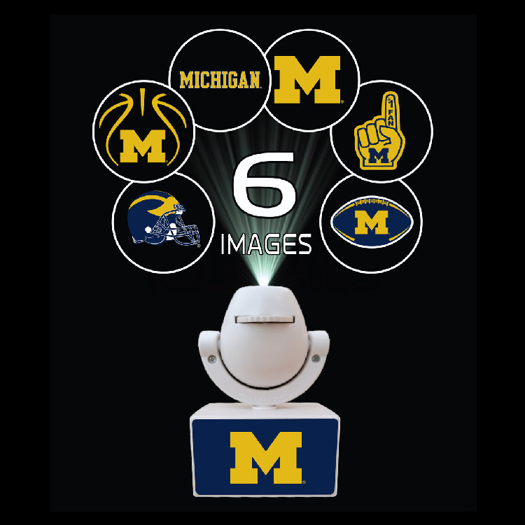 Michigan Wolverines Spotlight Projector Mini