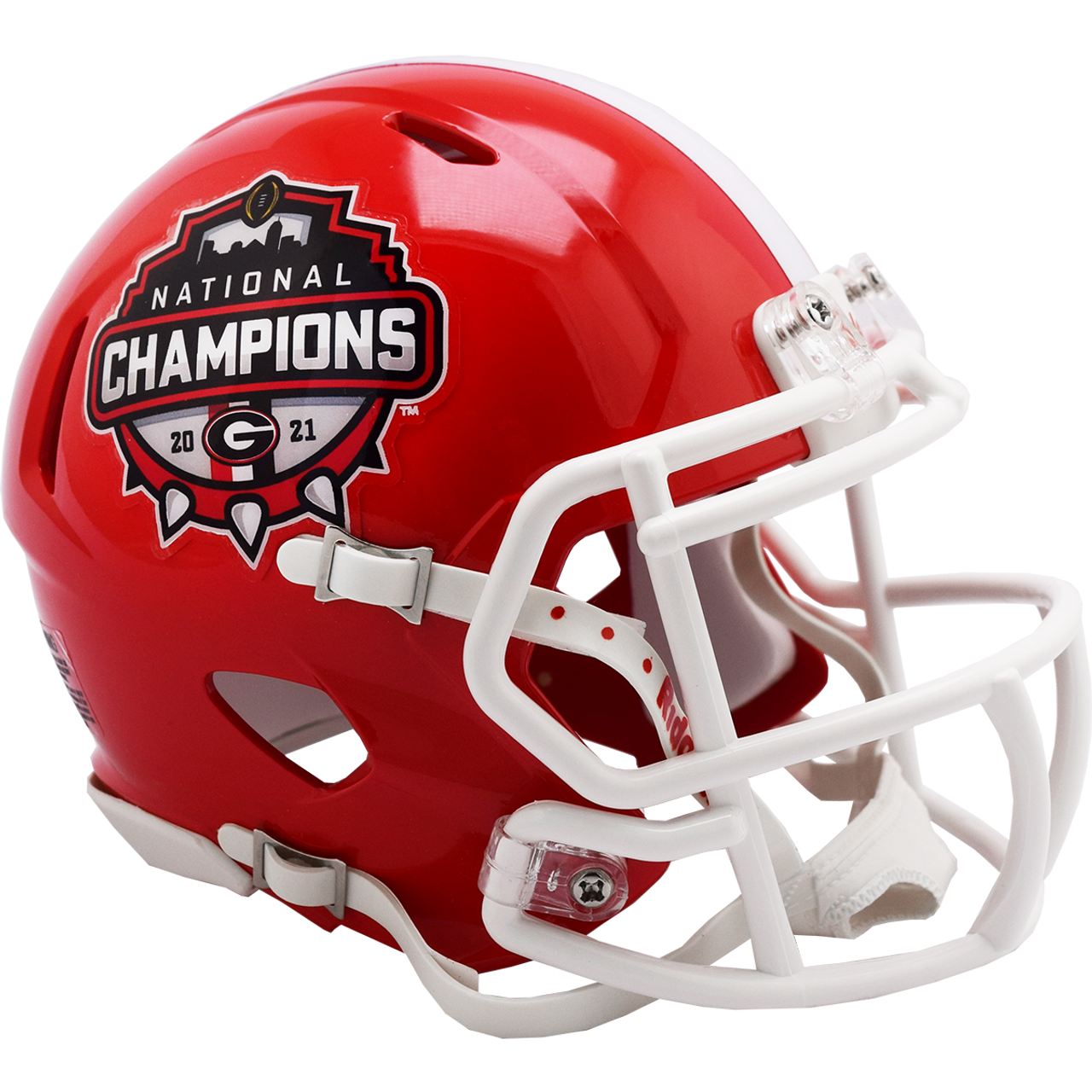 Georgia Bulldogs Helmet Riddell Replica Mini Speed Style 2021 National Champion