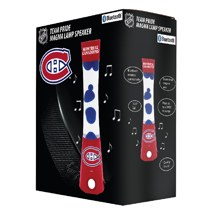 Montreal Canadiens Magma Lamp - Bluetooth Speaker