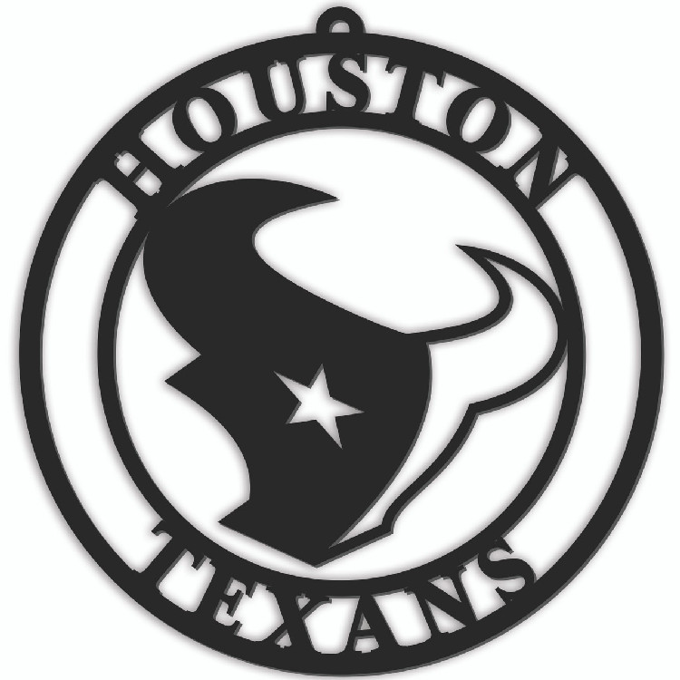 Houston Texans Sign Door Hanger 16 Inch