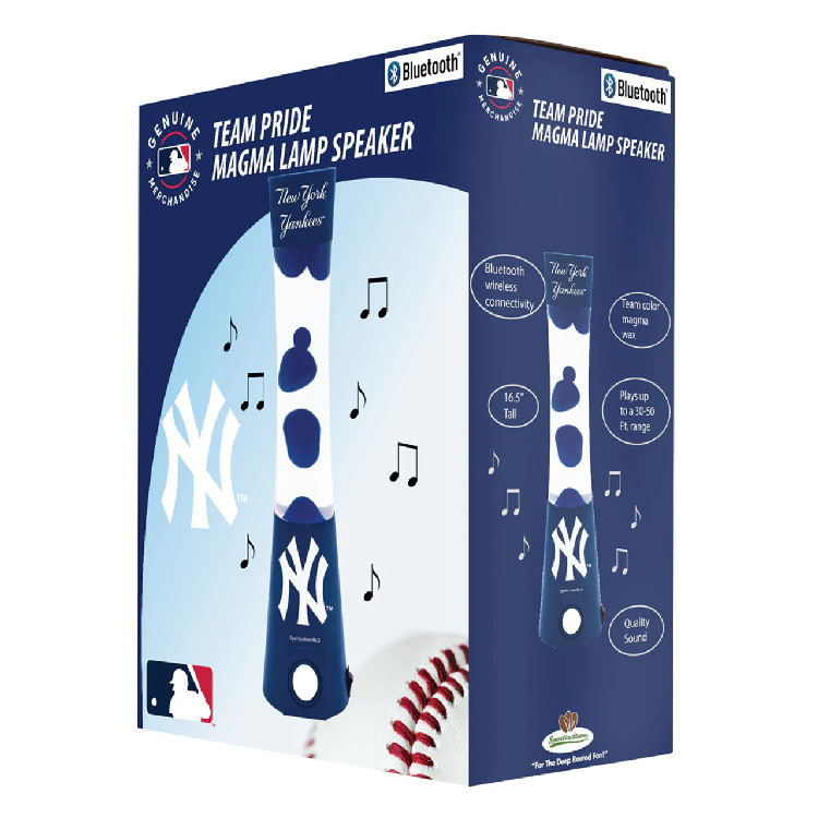 New York Yankees Magma Lamp - Bluetooth Speaker