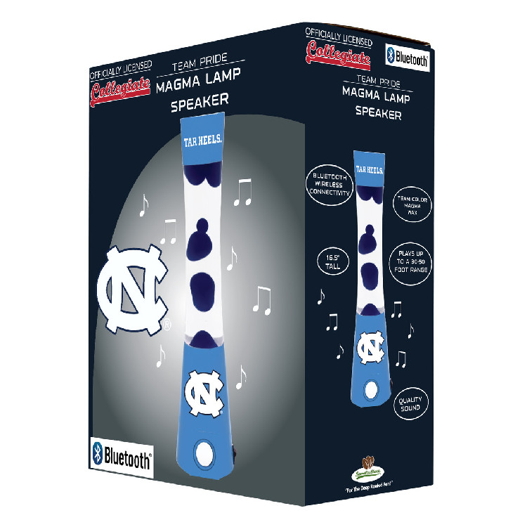 North Carolina Tar Heels Magma Lamp - Bluetooth Speaker