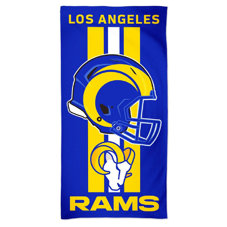 Los Angeles Rams Towel 30x60 Beach Style