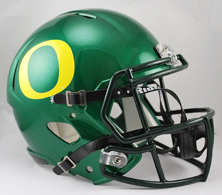 Oregon Ducks Helmet Riddell Replica Full Size Speed Style