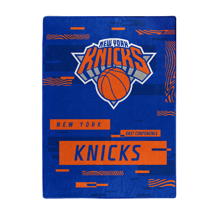 New York Knicks Blanket 60x80 Raschel Digitize Design