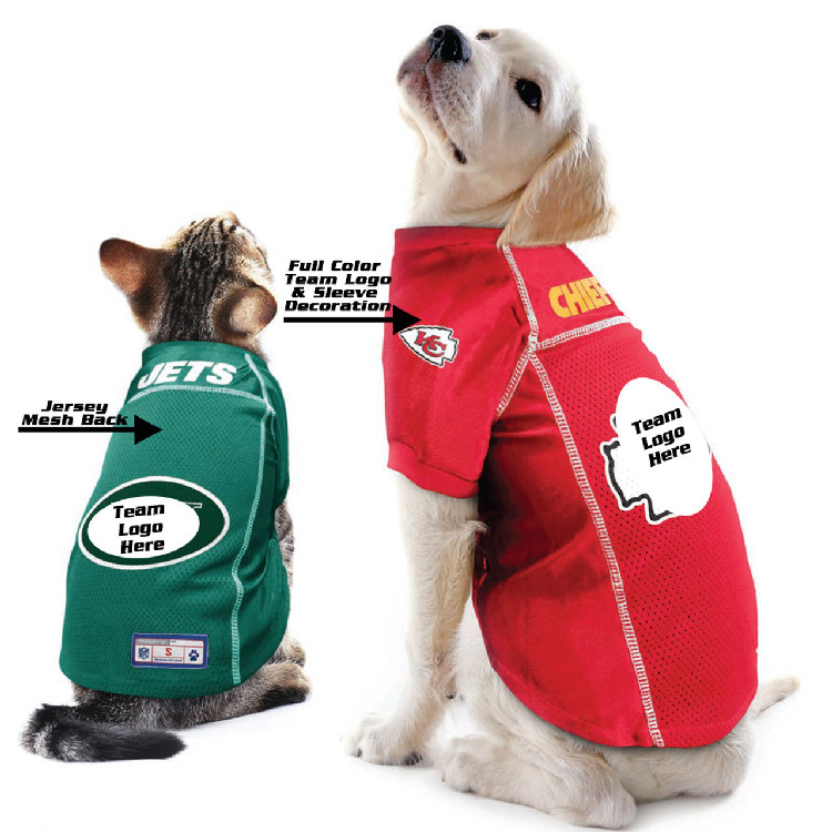 Littlearth NFL Pet Jersey - Sports Jersey Designed for Dogs and