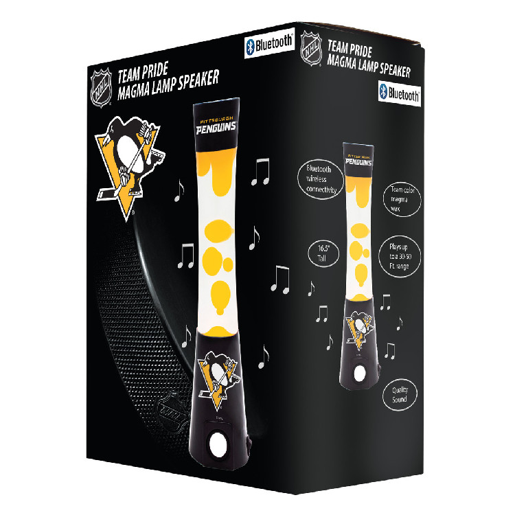 Pittsburgh Penguins Magma Lamp - Bluetooth Speaker