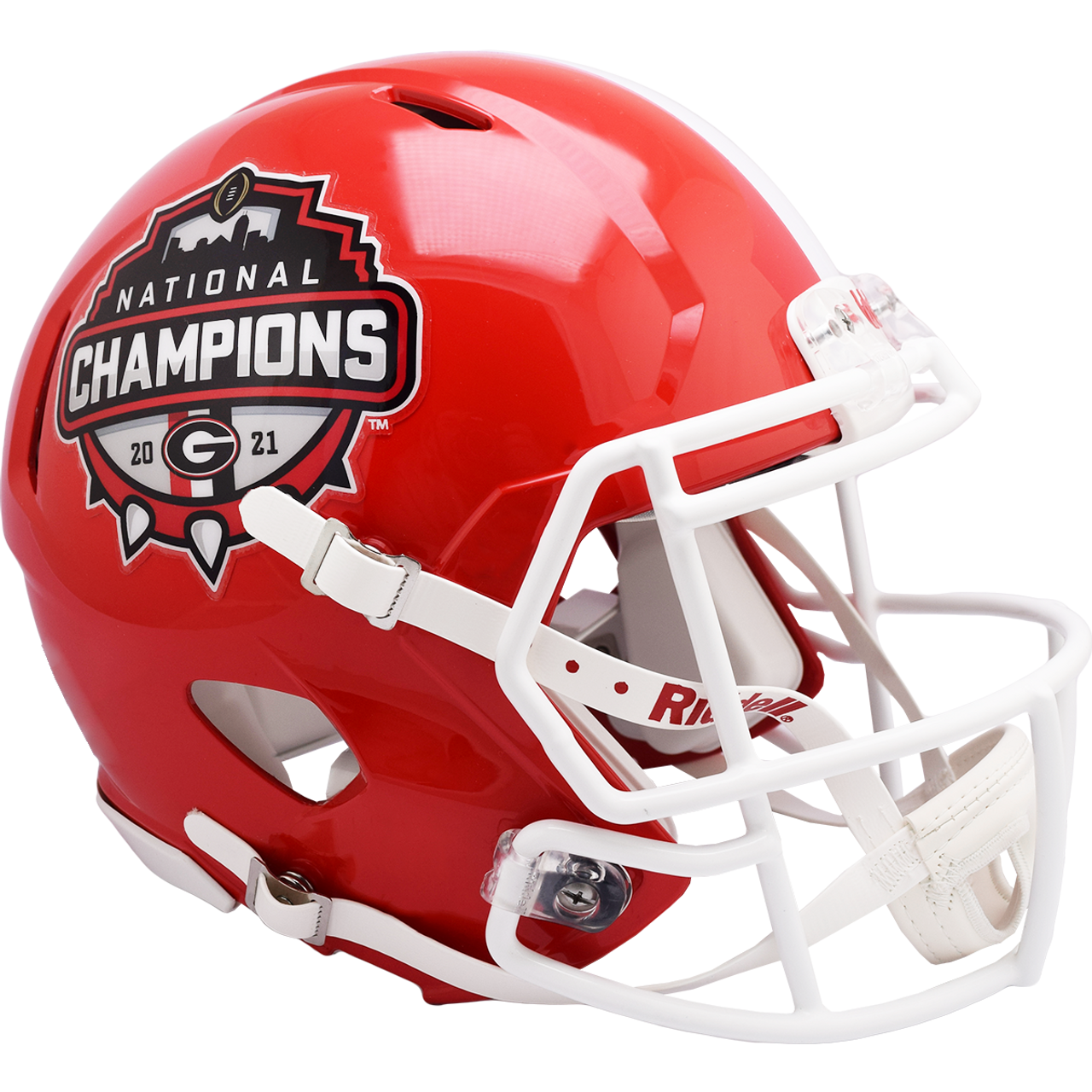 Georgia Bulldogs Helmet Riddell Replica Full Size Speed Style 2021 National Champion