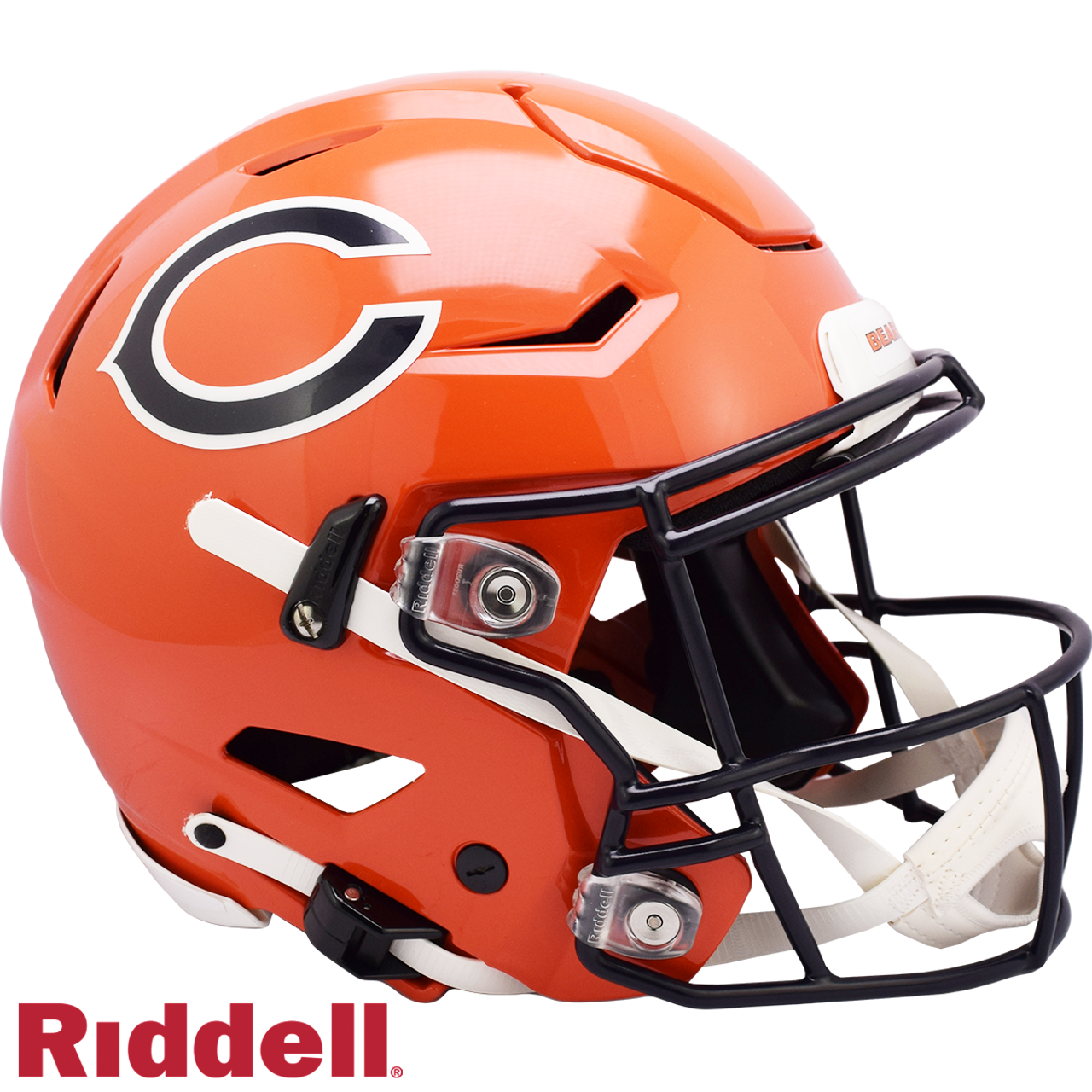 Chicago Bears Helmet Riddell Authentic Full Size SpeedFlex Style On-Field Alternate