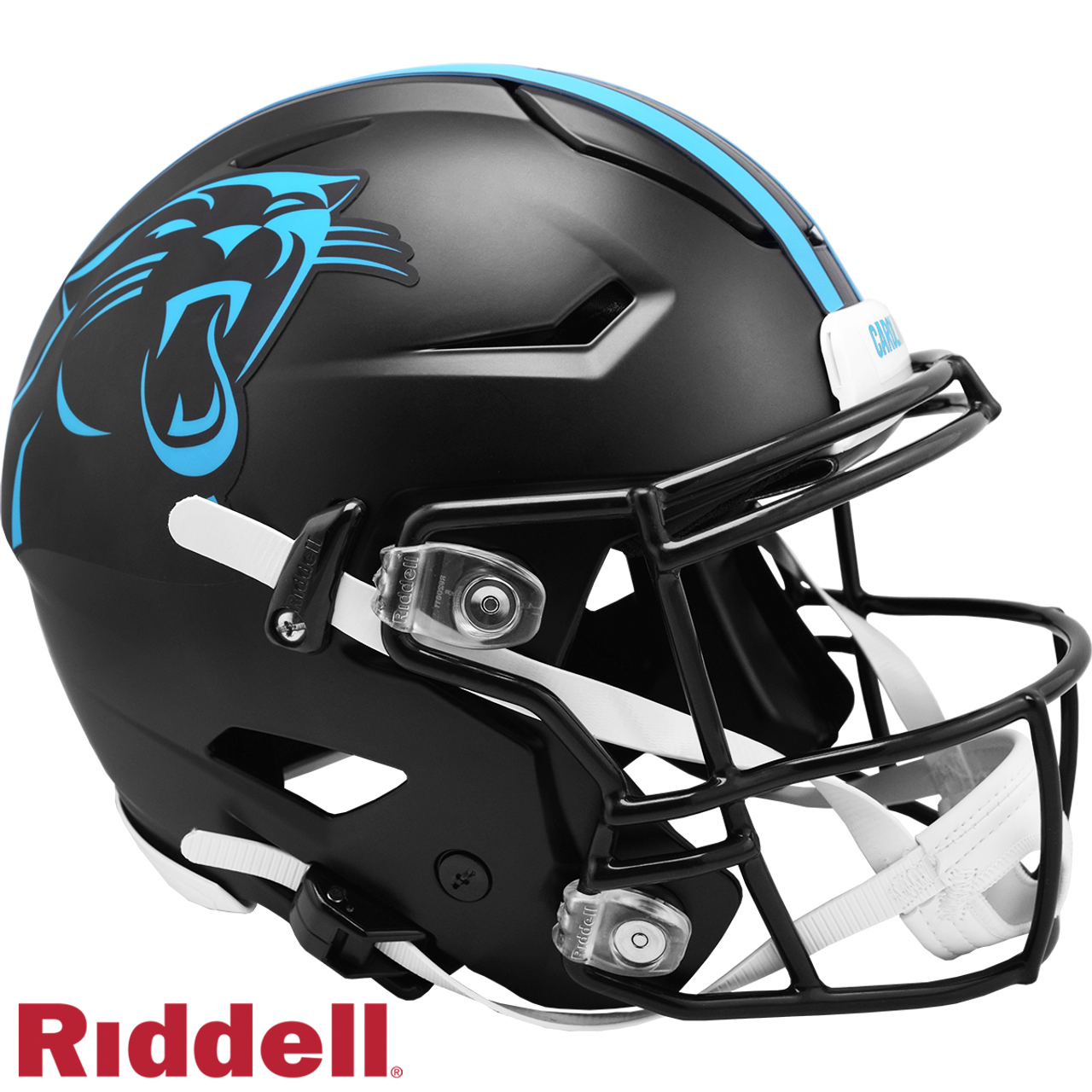 Carolina Panthers Helmet Riddell Authentic Full Size SpeedFlex Style On-Field Alternate