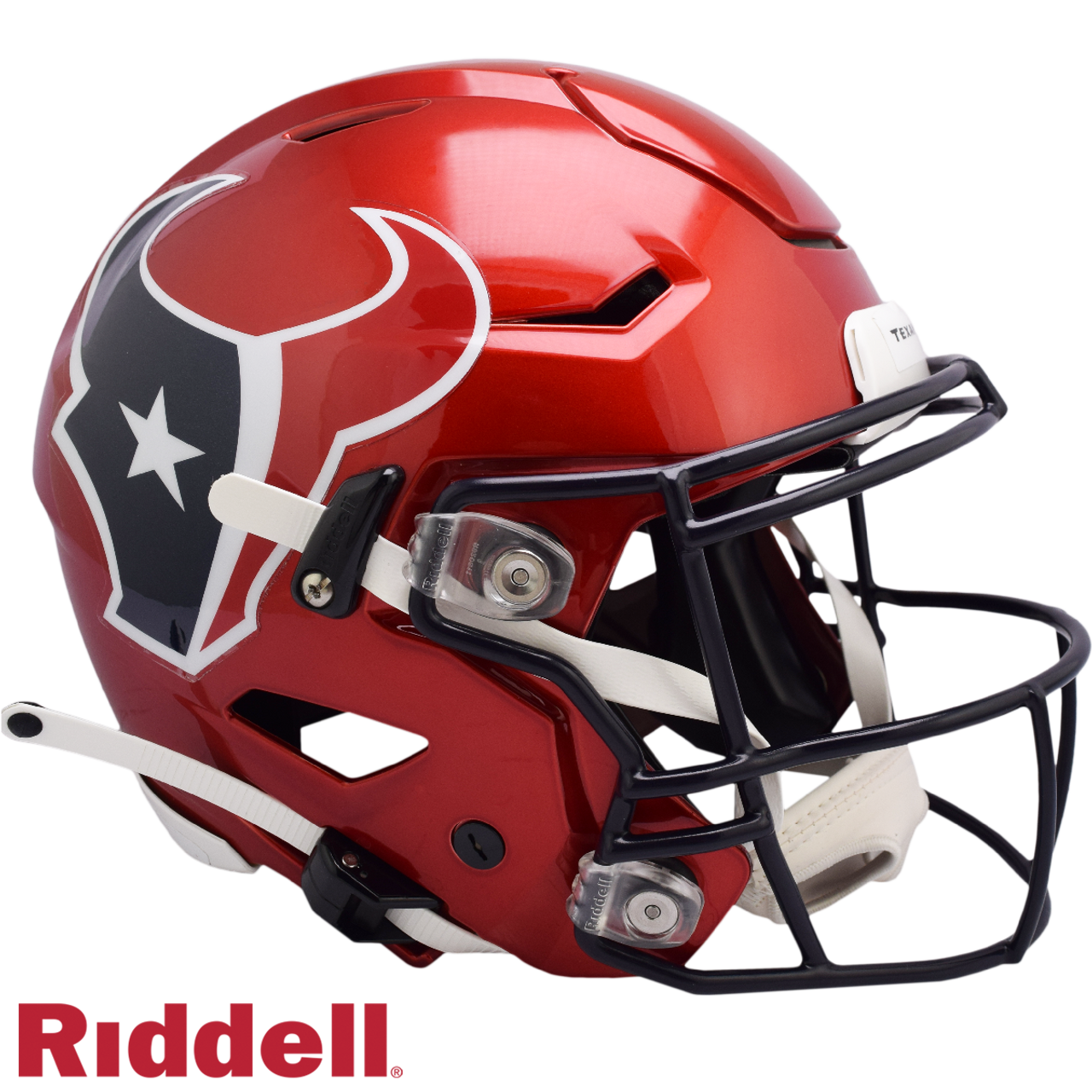 Houston Texans Helmet Riddell Authentic Full Size SpeedFlex Style On-Field Alternate