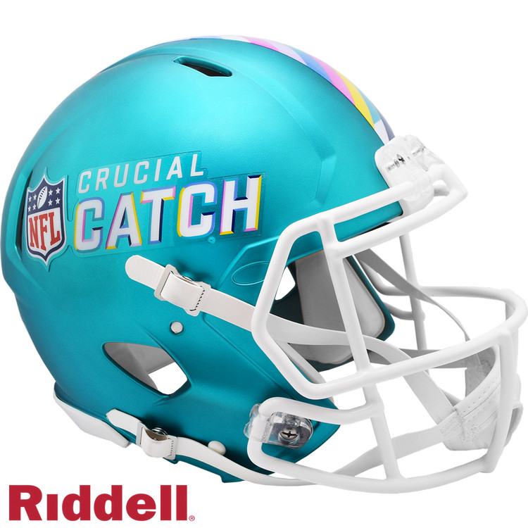 NFL Crucial Catch Helmet Riddell Authentic Full Size Speed Style