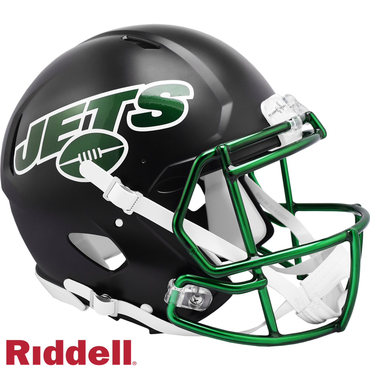 New York Jets Helmet Riddell Authentic Full Size Speed Style On-Field Alternate