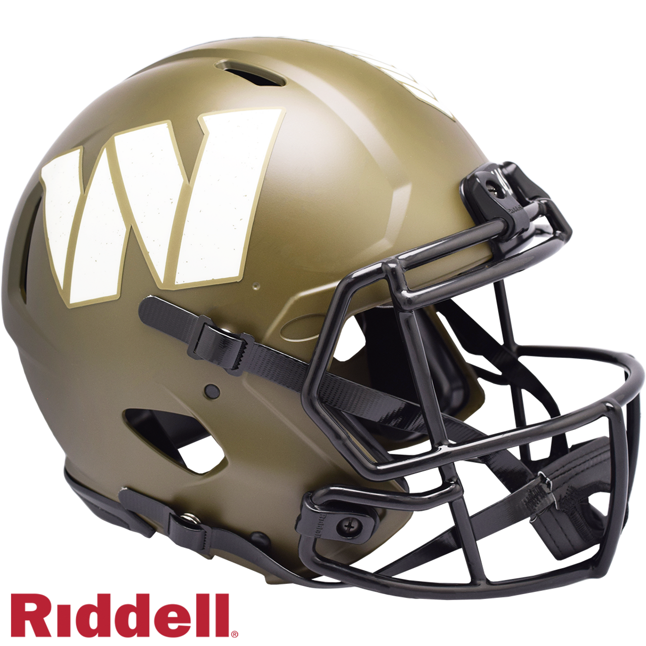 Washington Commanders Helmet Riddell Authentic Full Size Speed Style Salute To Service