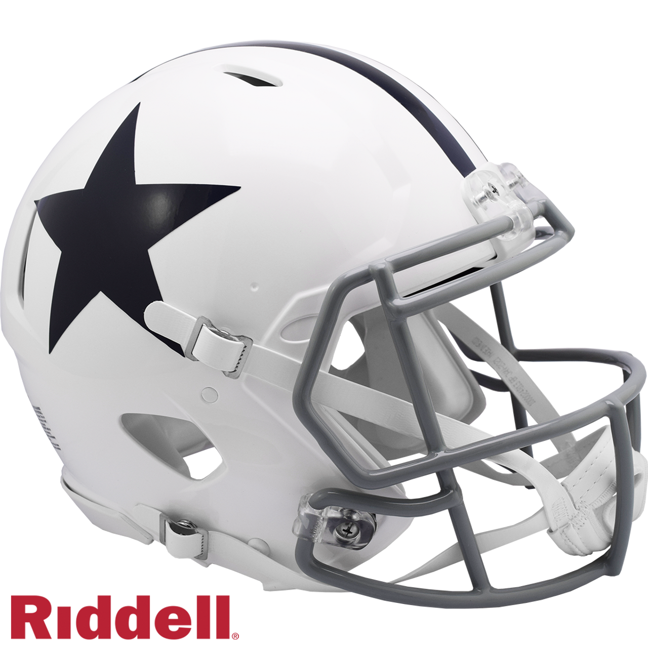 Dallas Cowboys Helmet Riddell Authentic Full Size Speed Style 1960-1963 T/B