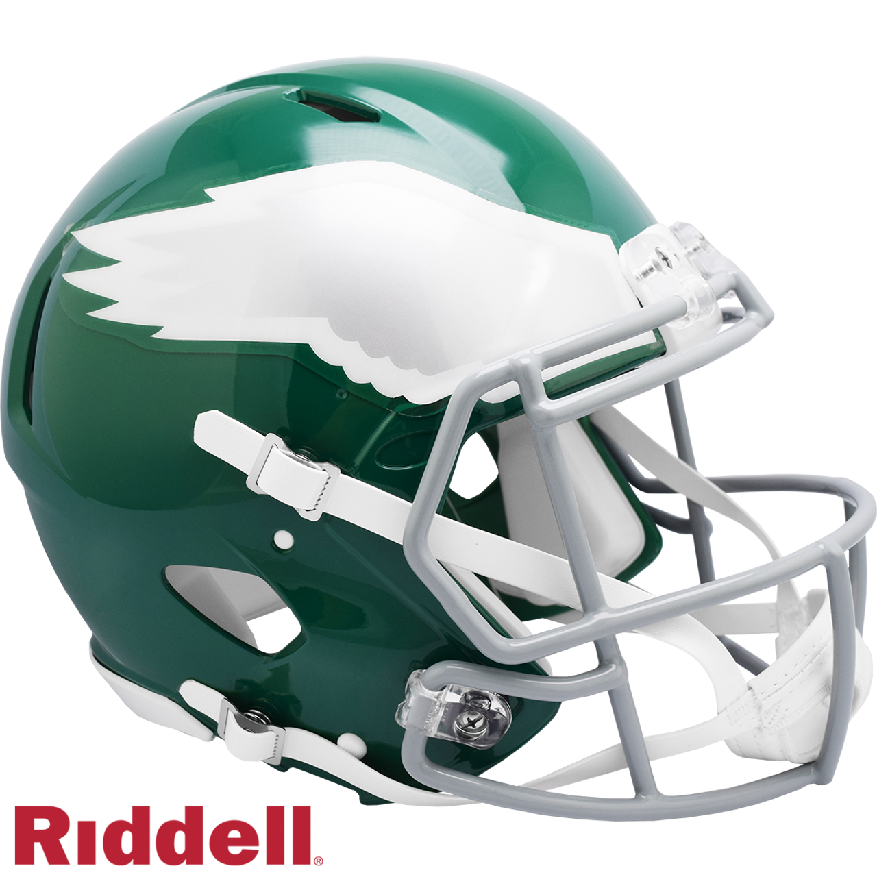 Philadelphia Eagles Helmet Riddell Authentic Full Size Speed Style 1974-1995 T/B