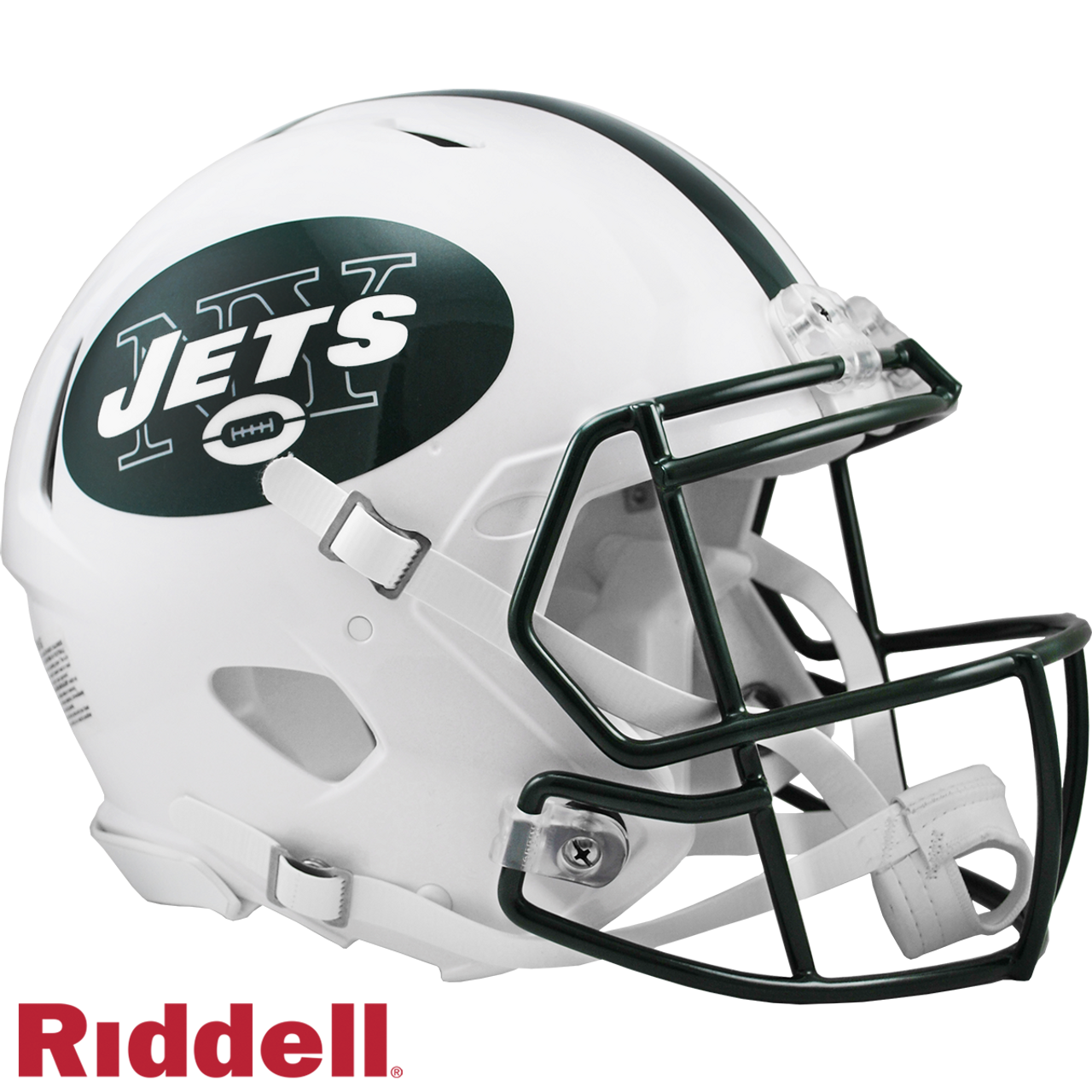 New York Jets Helmet Riddell Authentic Full Size Speed Style 1998-2018 T/B