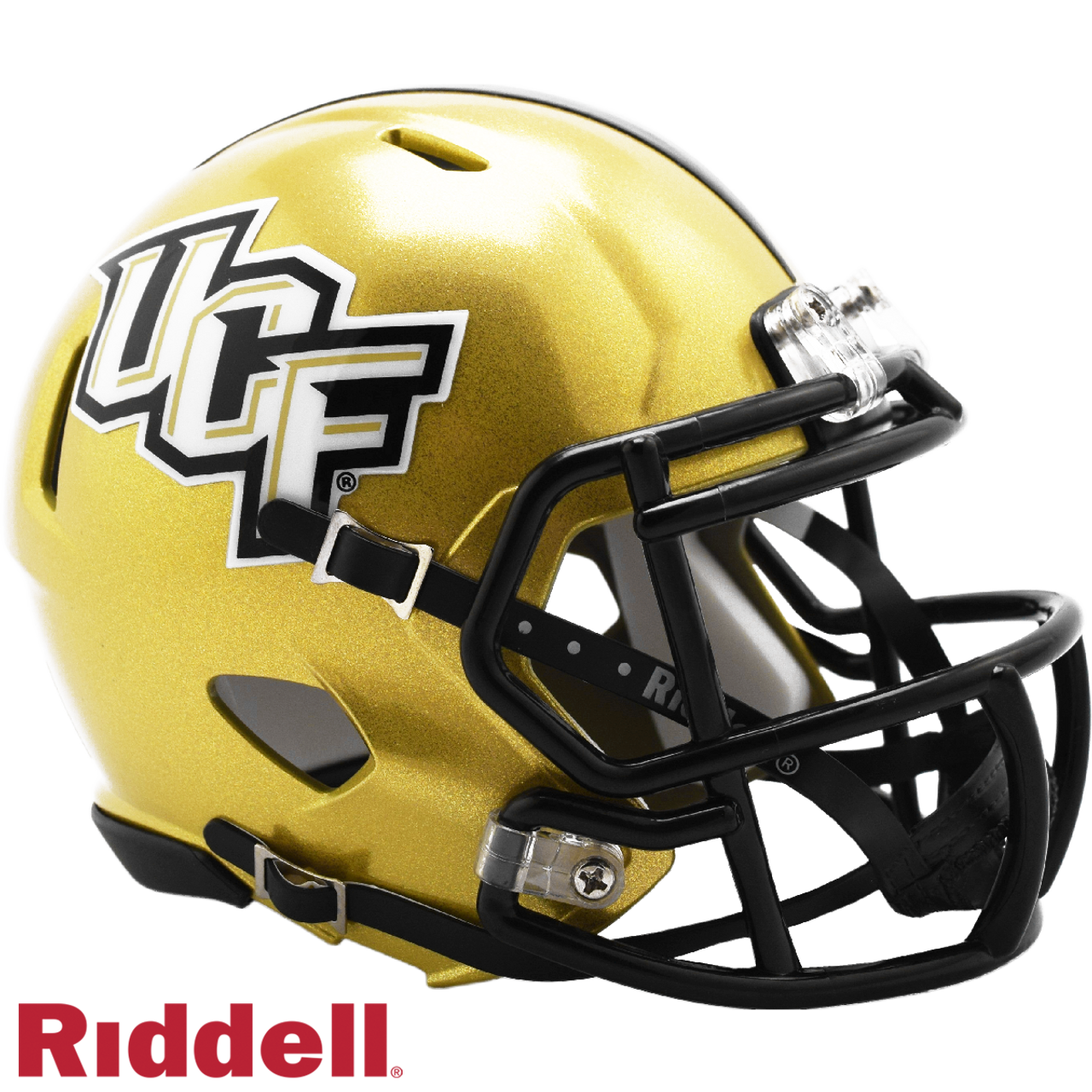 Central Florida Knights Helmet Riddell Authentic Full Size Speed Style Gold