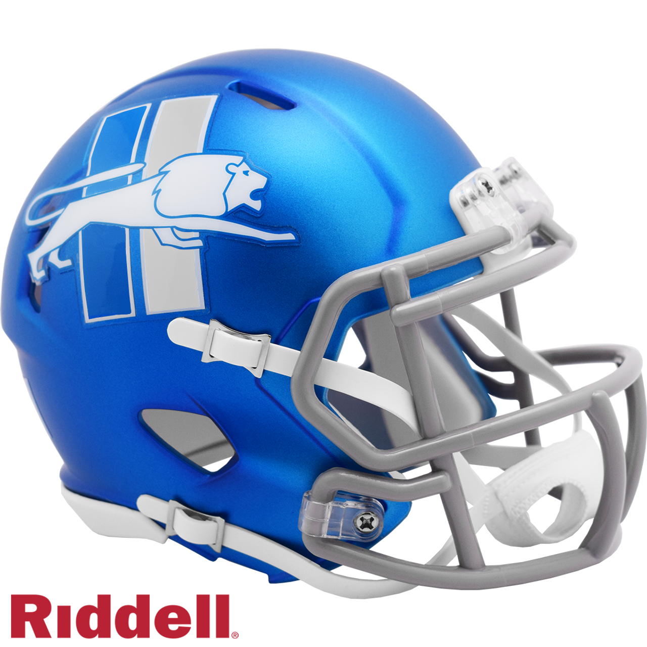 Detroit Lions Helmet Riddell Replica Mini Speed Style On-Field Alternate 2023