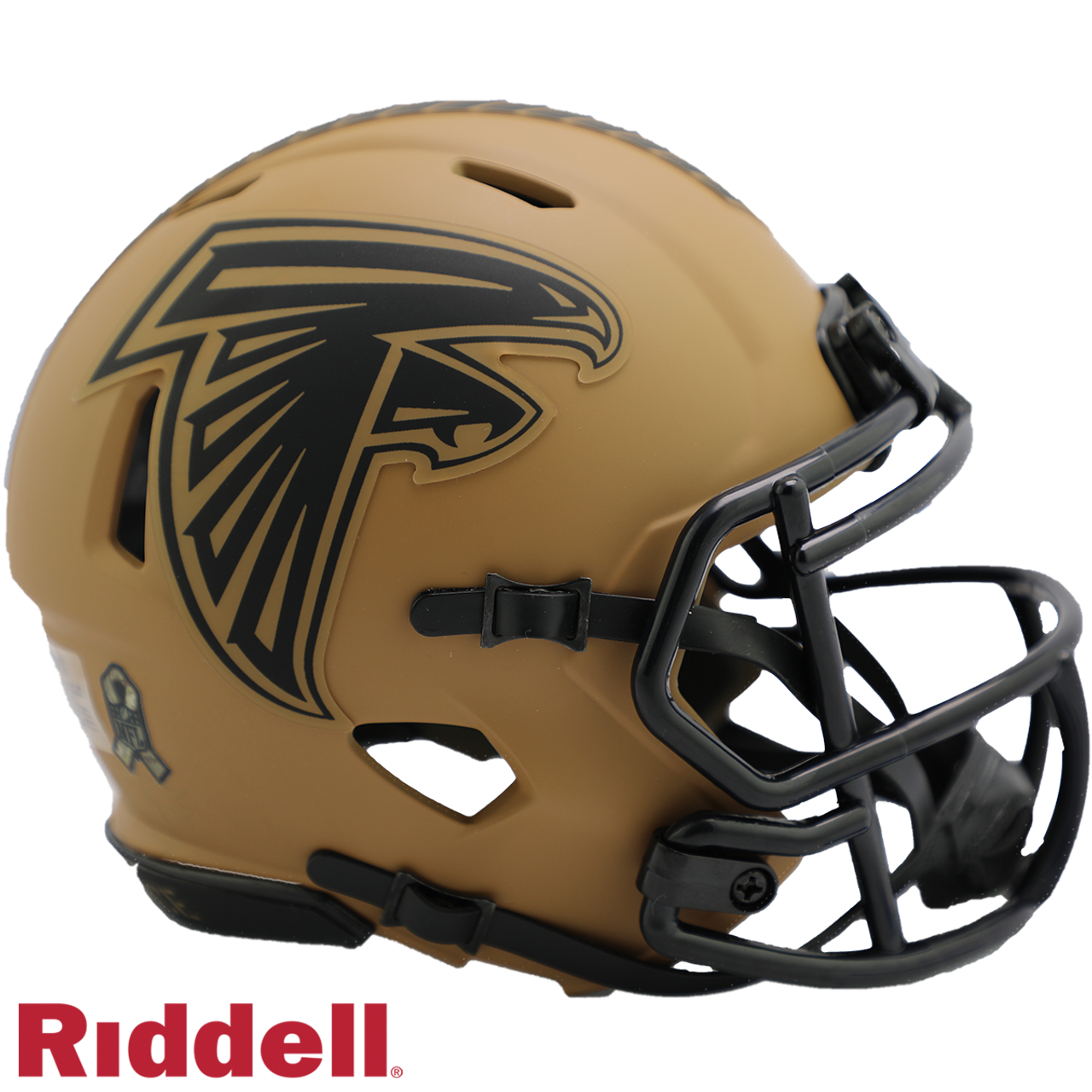 Atlanta Falcons Helmet Riddell Replica Mini Speed Style Salute To Service 2023