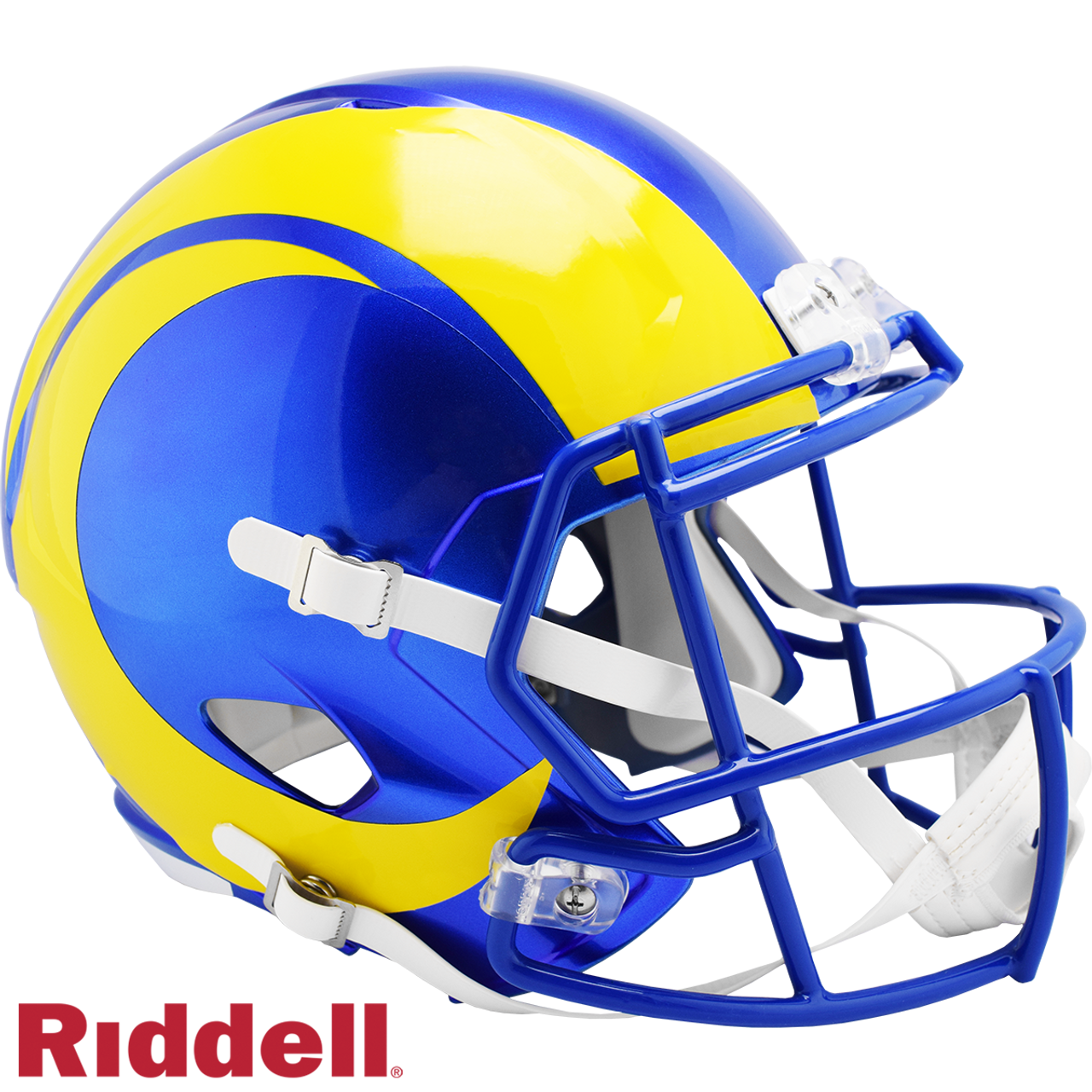 Los Angeles Rams Helmet Riddell Replica Full Size Speed Style Super Bowl 56 Champs