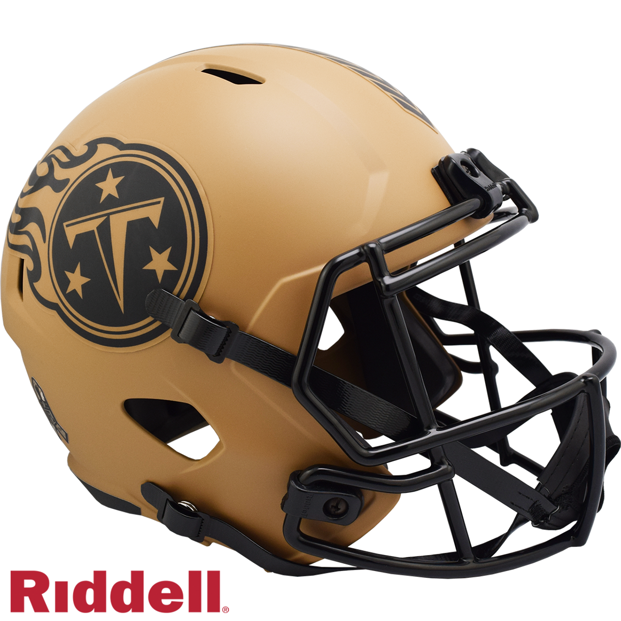 Tennessee Titans Helmet Riddell Replica Full Size Speed Style Salute To Service 2023