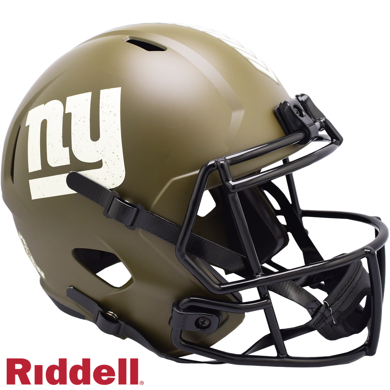 New York Giants Helmet Riddell Replica Full Size Speed Style Salute To Service