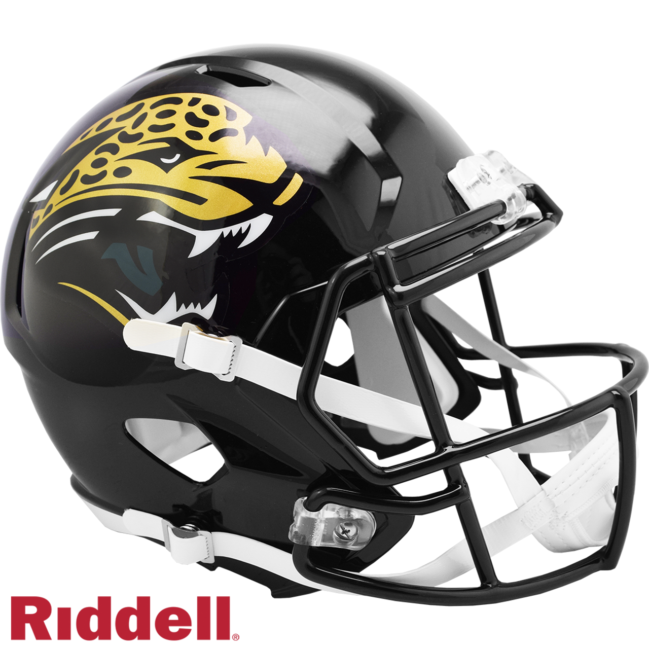 Jacksonville Jaguars Helmet Riddell Replica Full Size Speed Style 1995-2012 T/B