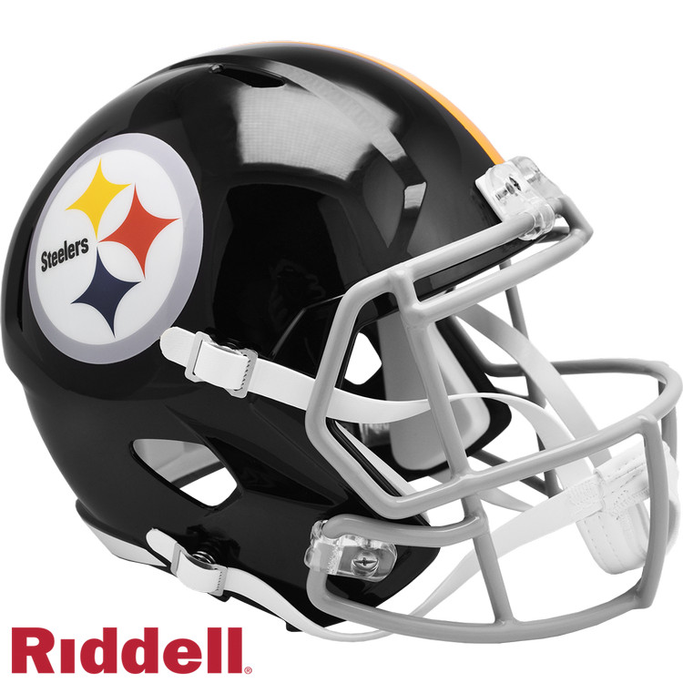 Pittsburgh Steelers Helmet Riddell Replica Full Size Speed Style 1963-1976 T/B
